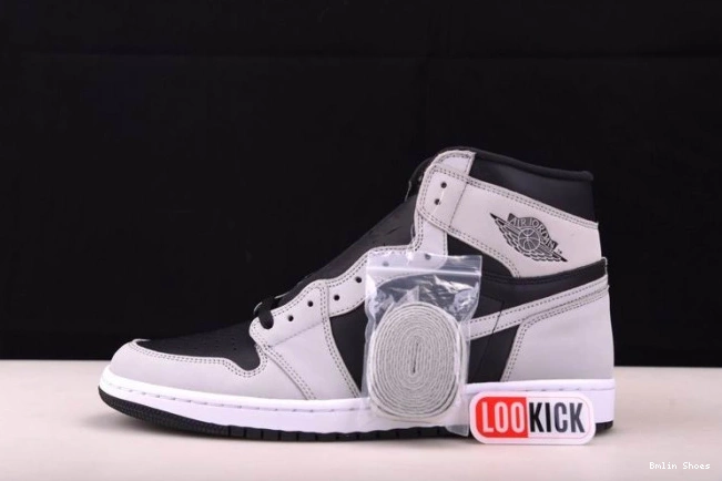 Bmlin Shoes Black Smoke White 1 555088-035 Light Air High Retro Grey Jordan 0723